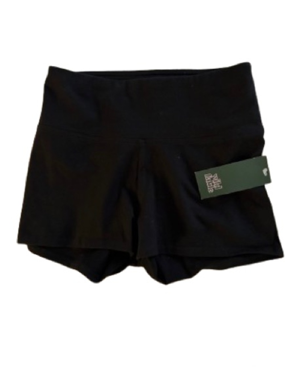 wild fable Small Black High-Rise Bike Shorts
